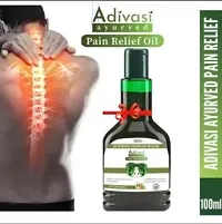 ADIVASI PAIN RELIEF OIL: 100 ml Herbal Therapy Liquid  (100 ml x2) 200ml-thumb1