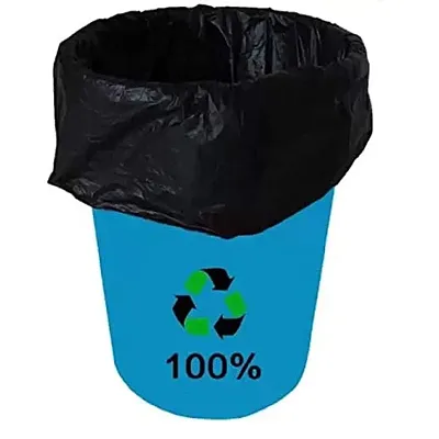 G1  Garbage Bags with Handle Medium Black  5 Packs  150 Pcs  Dustbin  Trash Waste Dustbin Disposable Covers  Size 16 X 20 inch Buy Online at  Best Price in India  Snapdeal