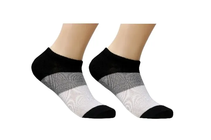 Unisex Colorful Pure Cotton Loafer Socks