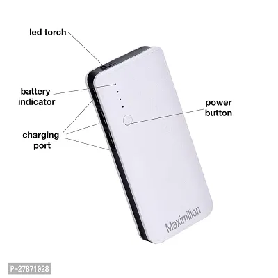 Maximilion 20000Mah side black fast charging 5w free size 2.0-thumb2