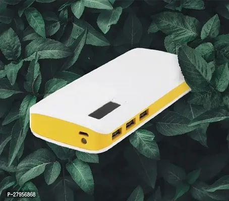 Maximilion 20000Mah-side_in_yellow-2.0  power bank 3usb_fast charging light white