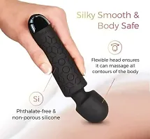 Rechargeable cordless handheld vand vibrator machine massager-thumb2