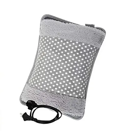 Soft Velvet Fur Hand Pocket Electric Heating Gel Bag