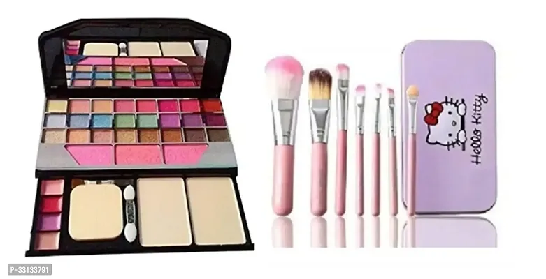 TYA 6171 Makeup kit With Hello Kitty Makeup Brush Pack of 2