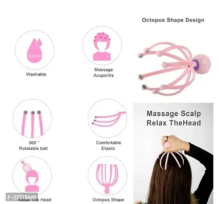 Head and Hair Massager (Octopus) for relaxation-thumb4