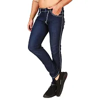 PODGE Men's Slim Fit Jeans (PGMJ-007_Blue)-thumb2