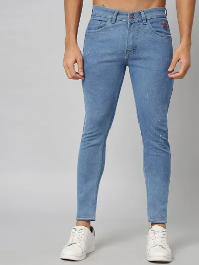 Trending Denim Mid-Rise Jeans For Men