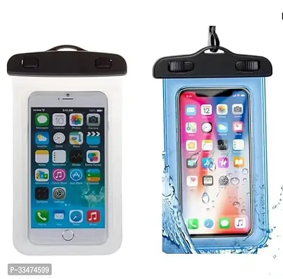 Waterproof Phone Pouch Cover For Smartphone, Pack of 2