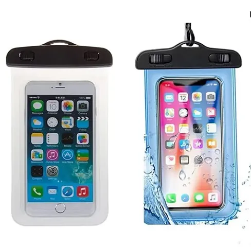 Waterproof Phone Pouch Cover For Smartphone, Pack of 2