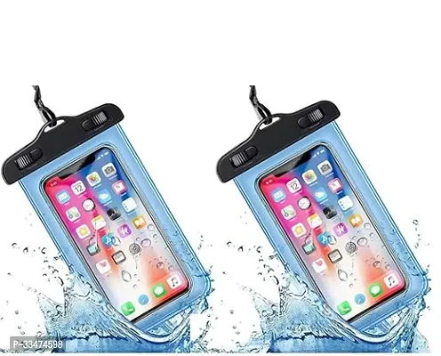 Waterproof Phone Pouch Cover For Smartphone, Pack of 2-thumb0