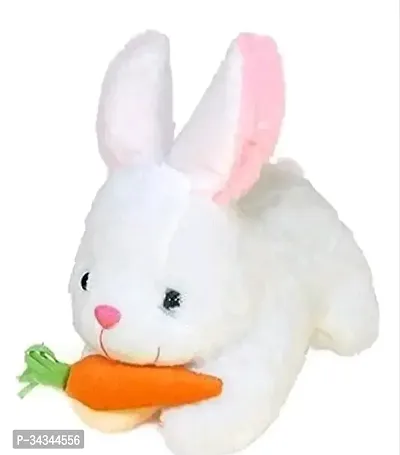 Beautiful Cute Rabbit With Carrot Soft Toy For Kids-thumb0