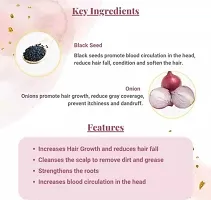 Onion Hair Oil for Hair Growth and Hair Fall Control With Black Seed Oil-thumb3