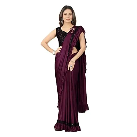 Glamorous Lycra Sarees 