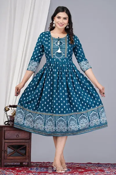 Stylish Rayon Maternity Kurta For Women