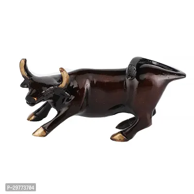 Charging Bull Brass Showpiece for Home-thumb0