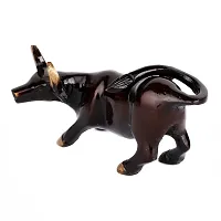 Charging Bull Brass Showpiece for Home-thumb3