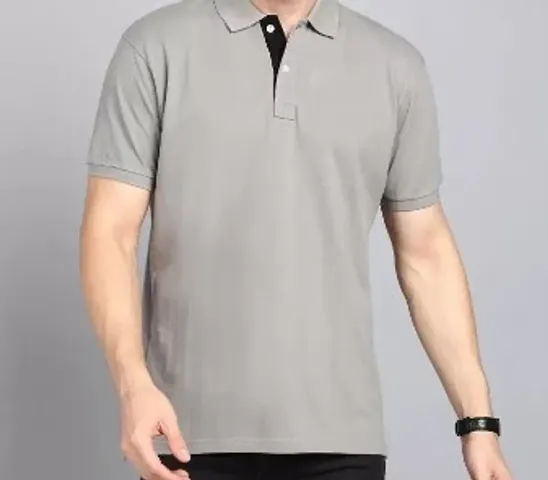 HiFlyers Men's Solid Tshirts with Pocket