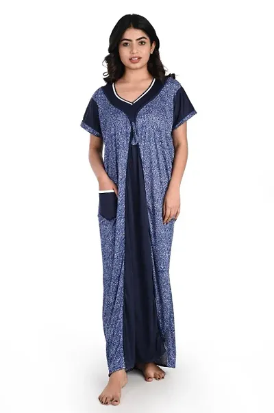 Fancy Satin Nighty for Women