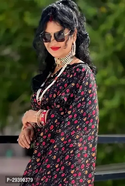 lycra silk saree with blouse