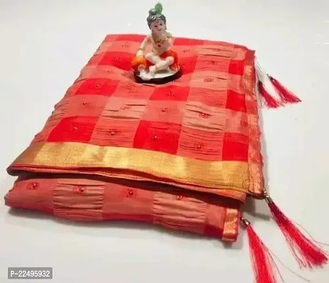 Stylish Chiffon Saree with Blouse Piece