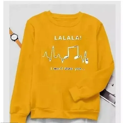 Trendy yellow Pullover for Women
