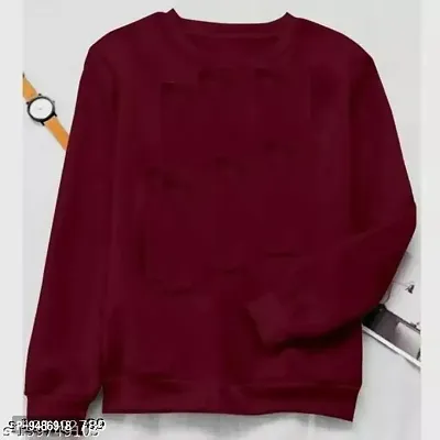 Elegant and Stylish Fleece Sweatshirts-thumb0