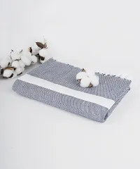 Thirsty Towel - Cambric Solid Bath Towel - Denim Blue-thumb1