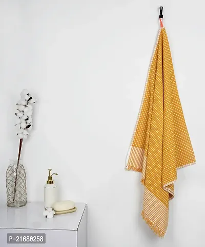 Thirsty Towels - Honey Comb Bath Towel - Honey Yellow