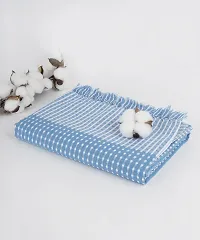 Thirsty Towels - Honey Comb Bath Towel - Blue-thumb1