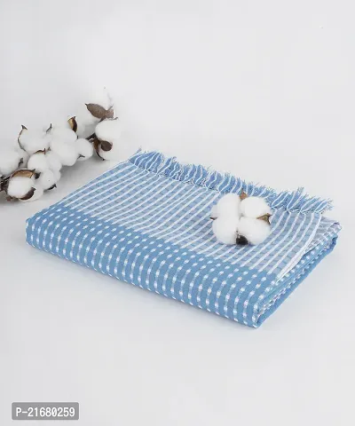 Thirsty Towels - Honey Comb Bath Towel - Blue-thumb2