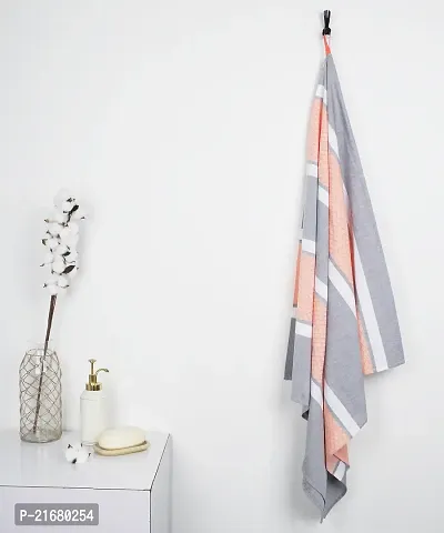 Thirsty Towel - Brocade Bath Towel - Orange Peel