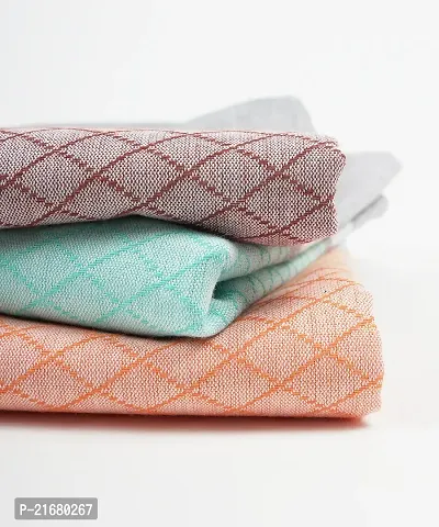 Thirsty Towel - Brocade Bath Towel - Combo - Pack Of 3-thumb4