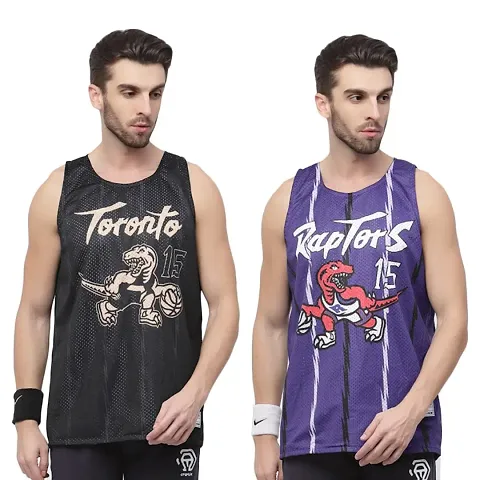 Reversible Sublimation Print Basketball Jersey