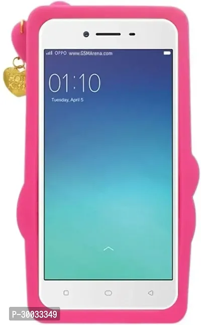 Coverblack Flexible Rubber Back Cover For Vivo 1908 , Vivo Y90Pink-thumb2