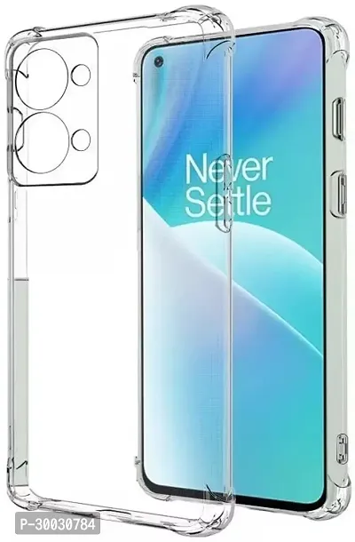 Coverblack Cases With Holder Silicon Back Cover For Oneplus Cph2401, 1+ Nord 2T 5GTransparent-thumb2