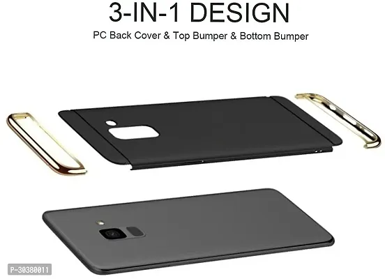 Coverblack Grip Case Plastic Back Cover For Vivo V15 ProBlack-thumb3