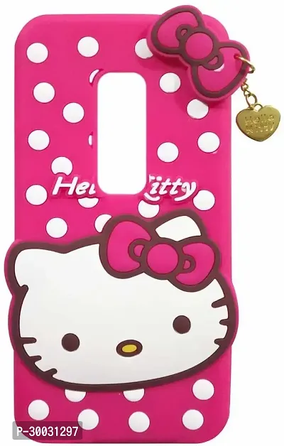 Coverblack Dual Protection Rubber Back Cover For Vivo 1909 ,Vivo V17 ProHello Kitty Pink