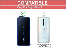 Coverblack Dual Protection Rubber Back Cover For Oppo Reno 2Transparent-thumb3