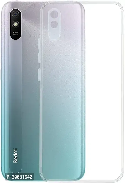 Coverblack Cases With Holder Rubber Back Cover For Mi Redmi 9ATransparent Totu-thumb2