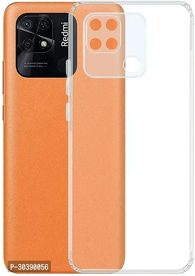 Coverblack Camera Bump Protector Rubber Back Cover For Redmi 10 PowerTransparent-thumb2