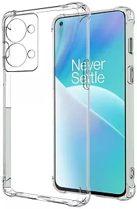 Coverblack Shock Proof Silicon Back Cover For Oneplus Nord 2T 5GTransparent-thumb1