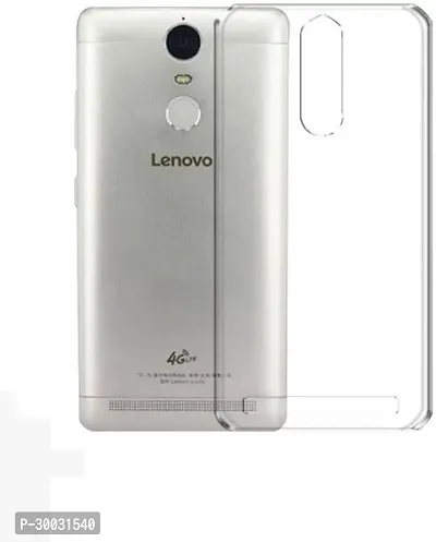 Coverblack Shock Proof Rubber Back Cover For Lenovo Vibe K5 NoteTransparent-thumb0