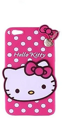 Coverblack Grip Case Rubber Back Cover For Apple Iphone 11Hello Kitty Pink-thumb2