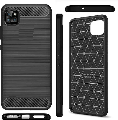 Coverblack Dual Protection Rubber Back Cover For Infinix X6512 , Smart 6HdBlack-thumb0