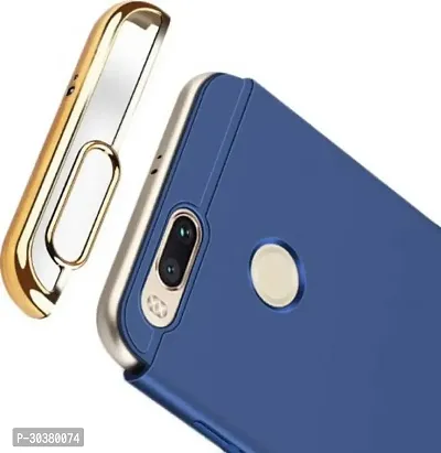 Coverblack Shock Proof Plastic Back Cover For Vivo Y53INavy Blue-thumb2