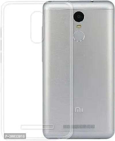 Coverblack Shock Proof Rubber Back Cover For Mi Redmi Note 2 ProTransparent-thumb0