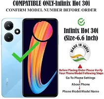 Coverblack Dual Protection Rubber Back Cover For Infinix X669C , Hot_30ITransparent Totu-thumb3