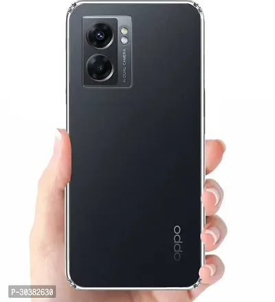 Coverblack Shock Proof Silicon Back Cover For OppoA57E ,Oppo A57 4GTransparent-thumb5