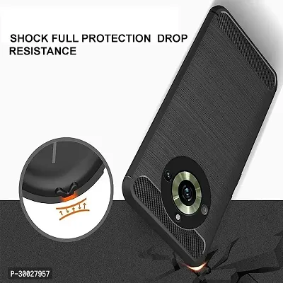 Coverblack Waterproof Rubber Back Cover For Realme Rmx3771 , Narzo 60ProBlack-thumb5
