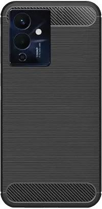 Coverblack Grip Case Rubber Back Cover For Infinix Note 12 5GBlack-thumb1